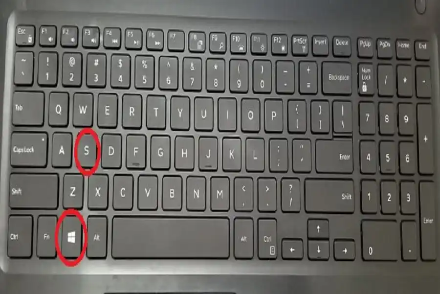 Windows Key + S
